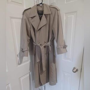London Fog 8P maxi trench coat